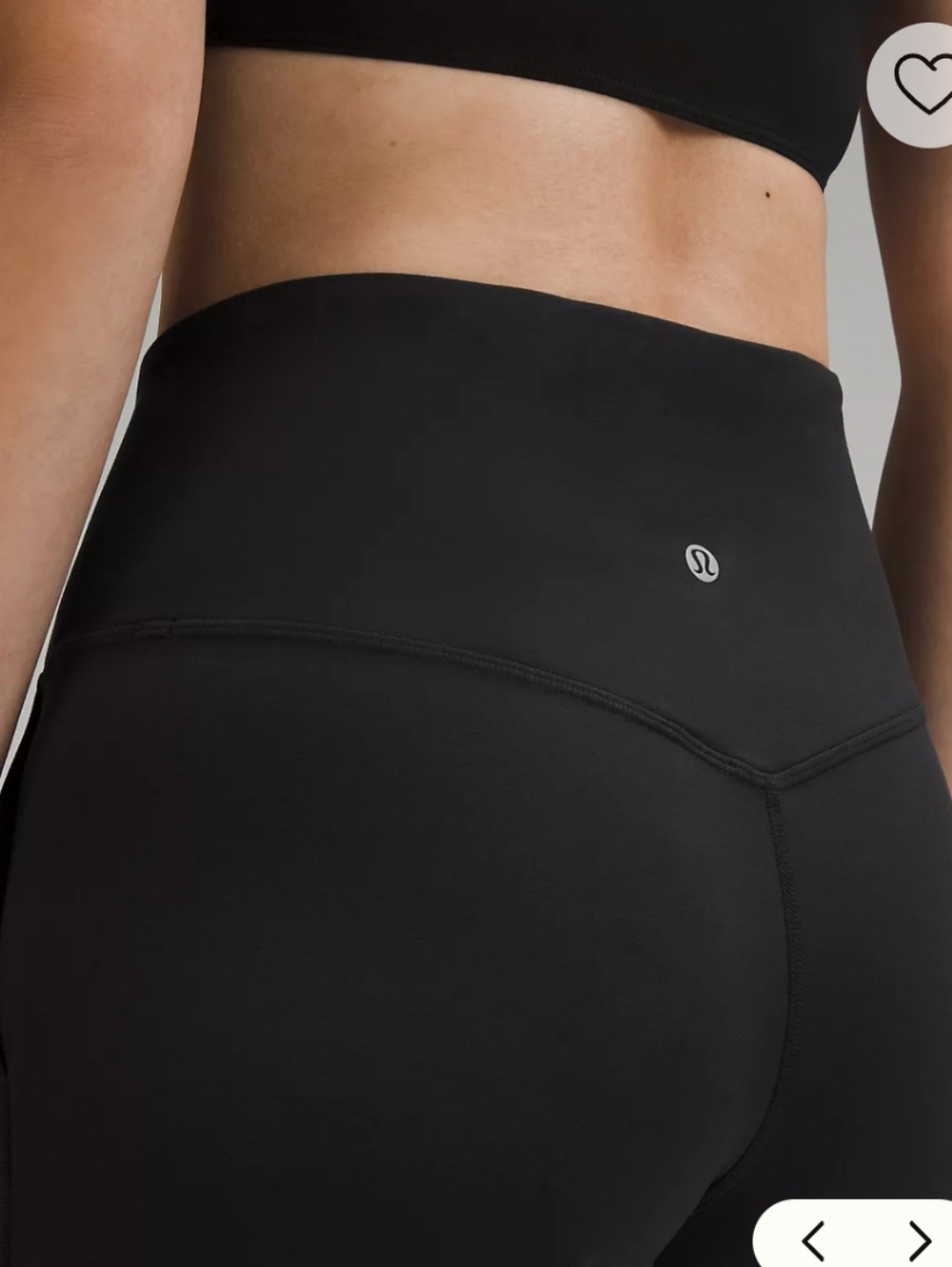 Lululemon Align™ High-Rise Wide-Leg Pant Black Tall - Picture 5 of 14